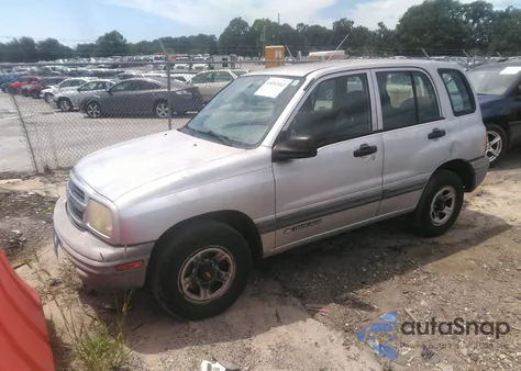 2000 Chevrolet Tracker Hard Top z USA, uszkodzony, nr VIN 2CNBE13C1Y6941252